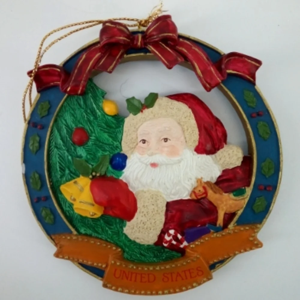 Russ Santa Claus Christmas Tree United States Ornament